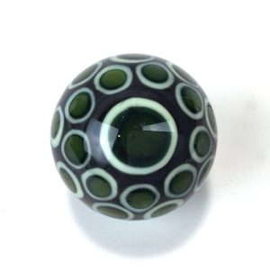 Large Dichroic Galaxy Marble by Bill Futer